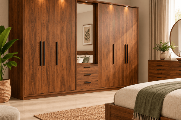 Indian Wooden Wardrobes for Export