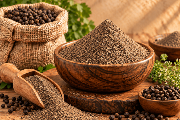 Premium Indian Black Pepper Powder for Export