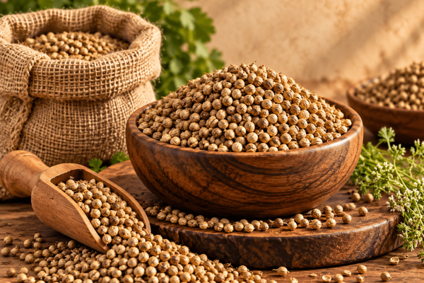 Premium Indian Coriander Seeds for Export