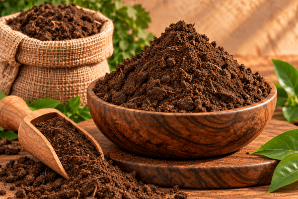 Premium organic fertilizer from India for export, natural organic manure sourced for agriculture and international markets
